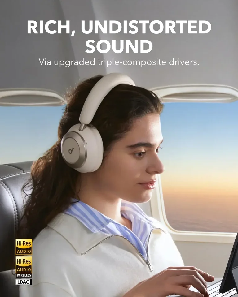Soundcore Space One Pro 60H A3 - Noise Cancelling Headphone のレビューと価格