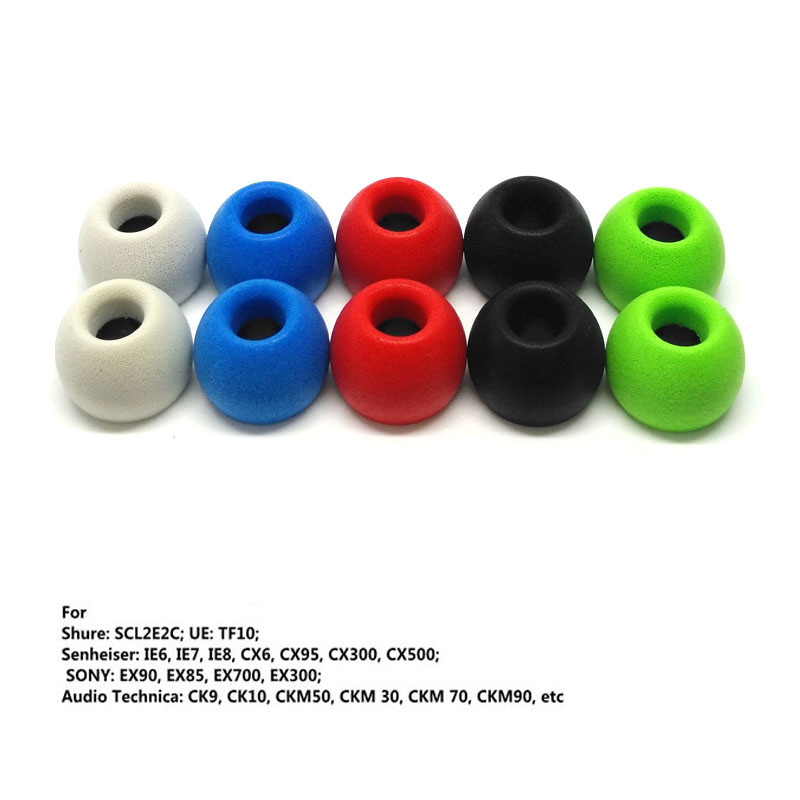 1ペアanjiruiメモリ泡TS-400 (lms) 口径i - Earphone Foam Tip のレビューと価格