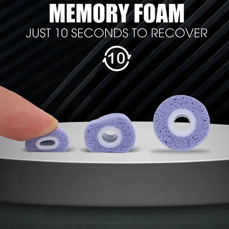 サムスンギャラクシーバッド用のメモリフォームイヤーチップ、ノ - Earphone Foam Tip のレビューと価格