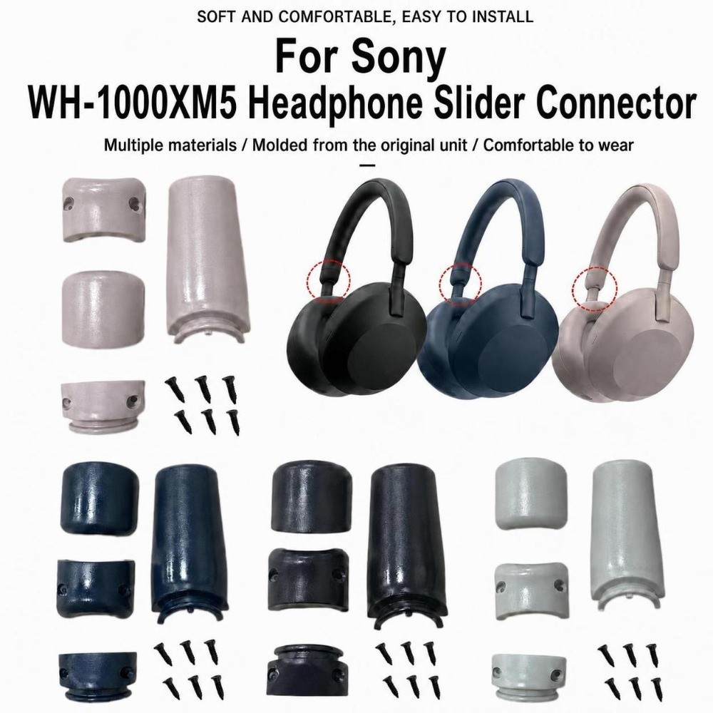 プラスチック製ヘッドホンヒンジ修理キット アームコネクター完 - Sony Headphone Wh-1000Xm5 のレビューと価格