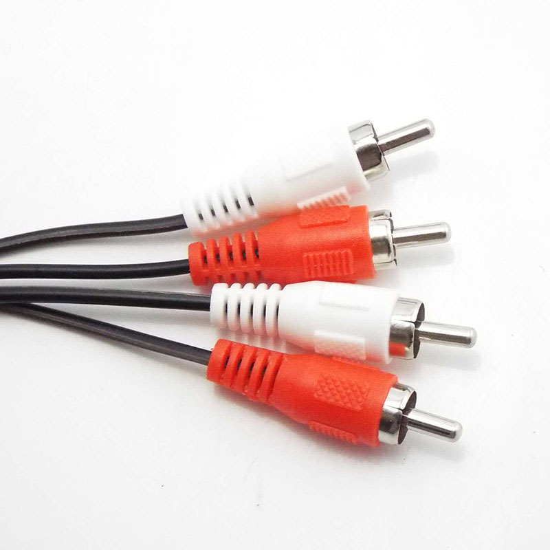 1m-5m デュアル2RCA 2 RCAオス-2 RCAオス - Audio Splitter Y のレビューと価格